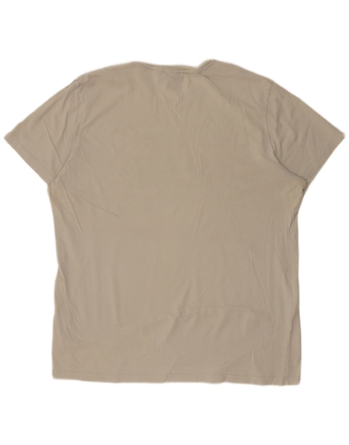 T-shirt grafica da uomo G-Star Top 2XL cotone grigio