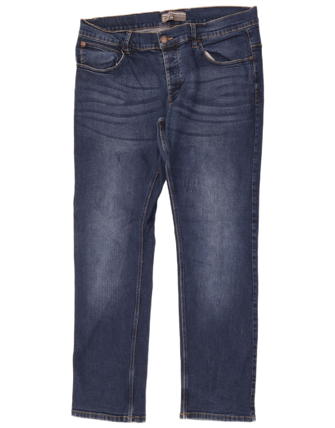 Jeans slim da uomo French Connection W36 L32 cotone blu