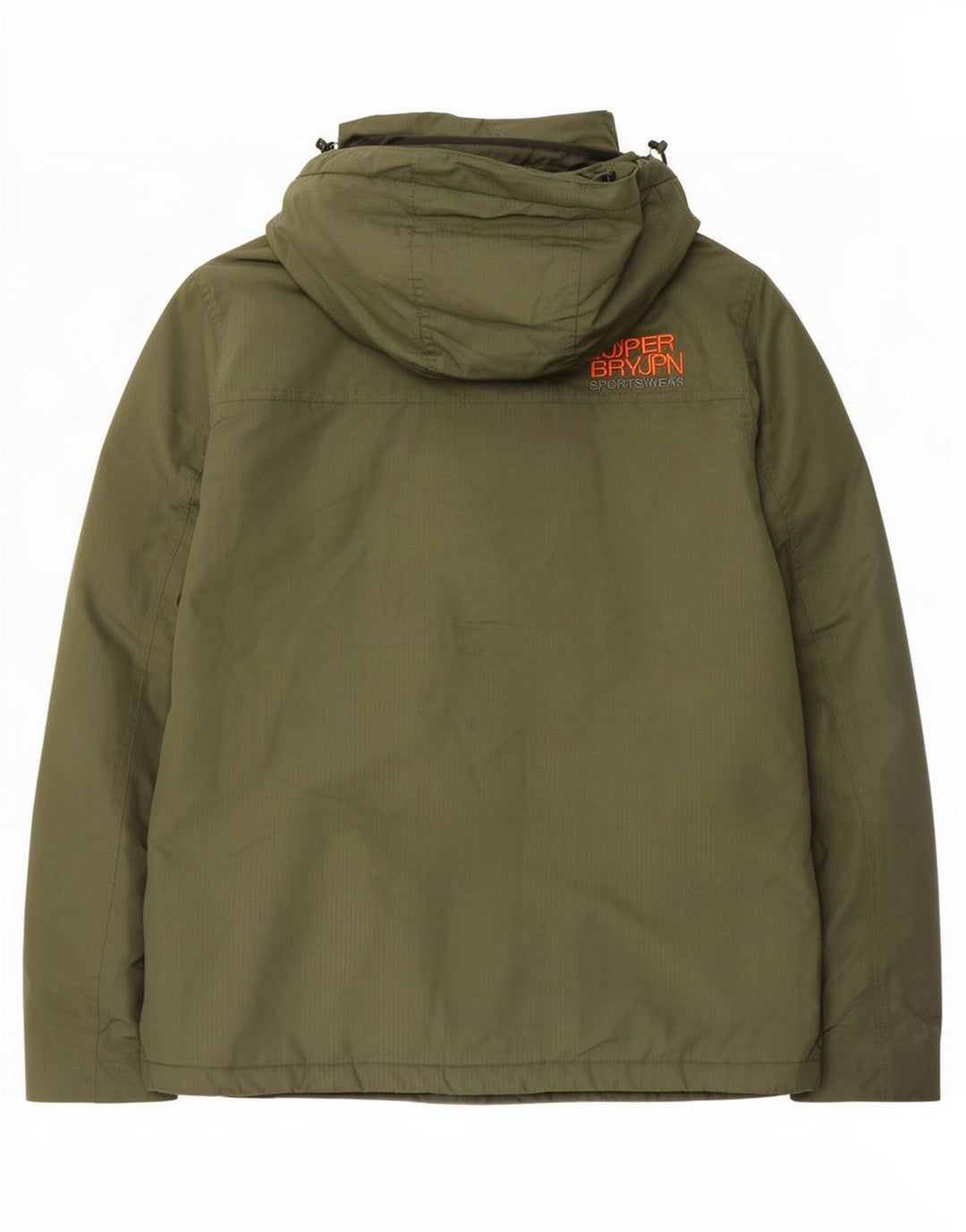 Giacca a vento grafica da uomo Superdry Windyachter UK 38 verde medio