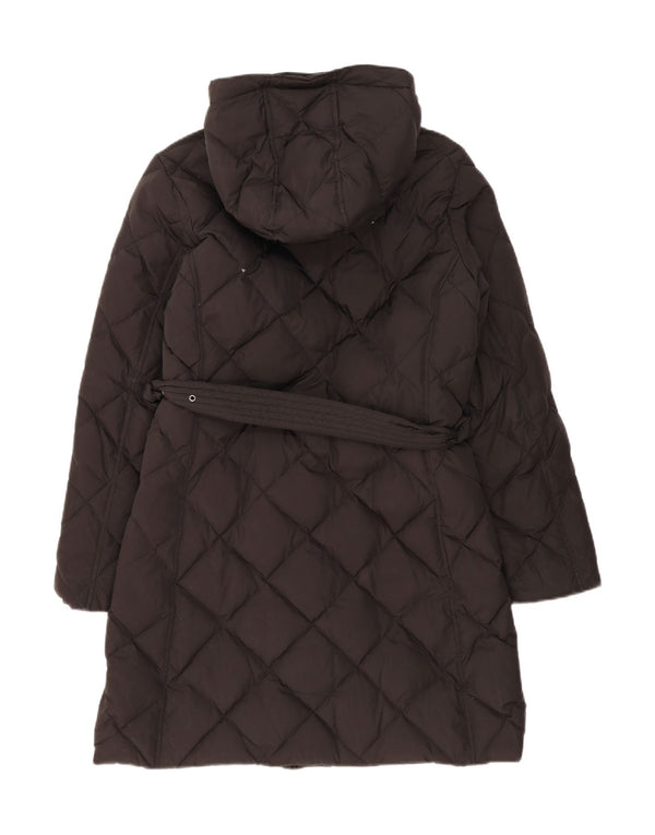 Geox Respira Cappotto imbottito oversize con cappuccio da donna Respira UK 10 piccolo nero