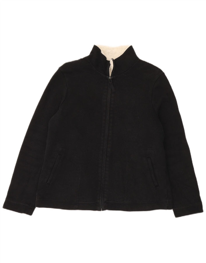 Giacca da ginnastica da donna Marks & Spencer Sherpa UK 14 grande nera