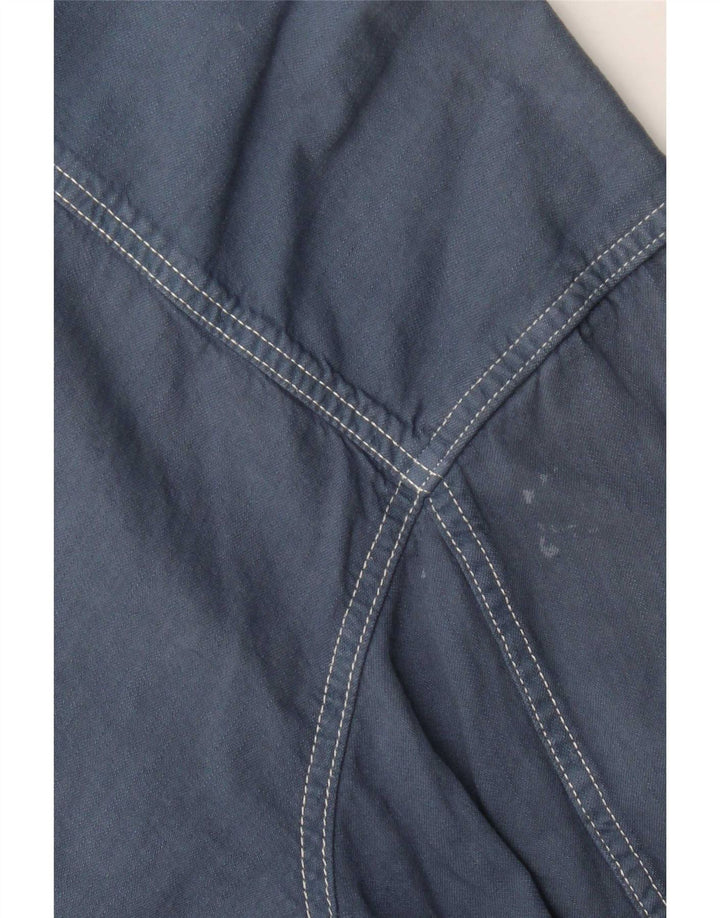 Camicia di jeans da uomo Levi's Large in cotone blu navy