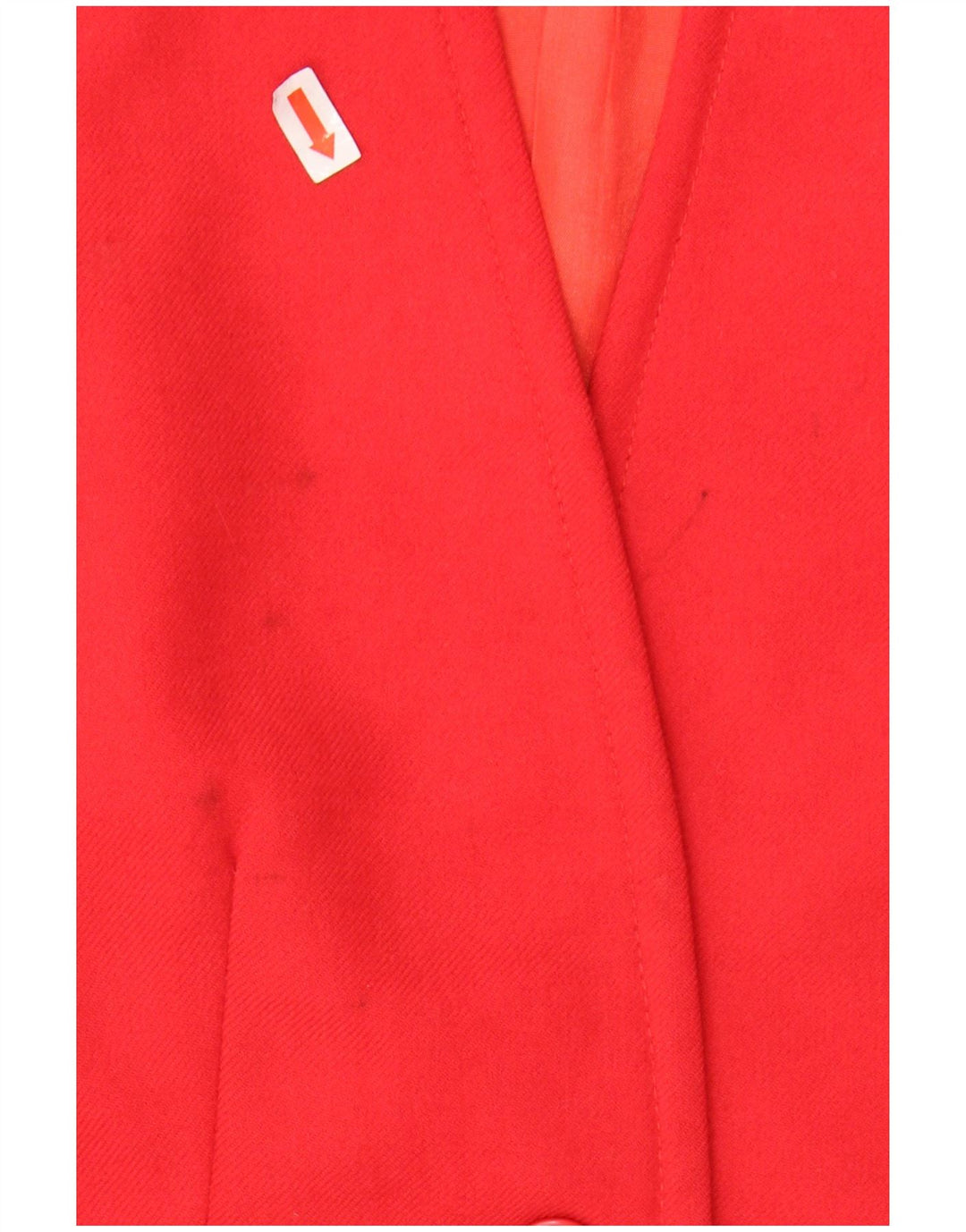 PRIVATE Womens 2 Button Blazer Jacket UK 10 Small Red New Wool