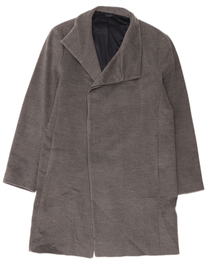 Soprabito da uomo ZARA UK 40 Large grigio poliestere
