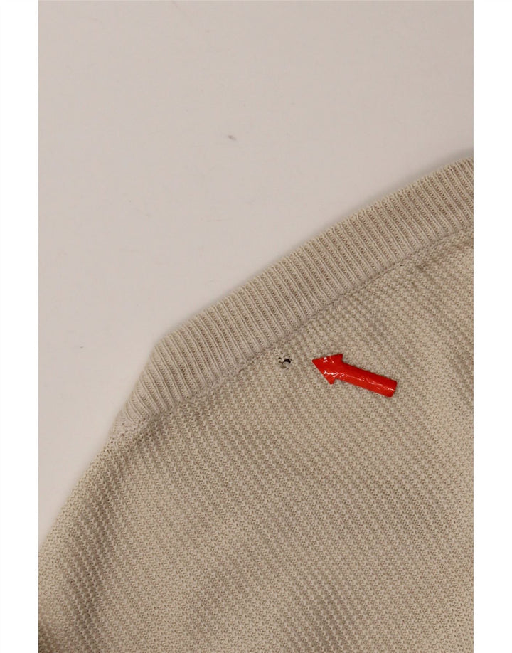 Maglione maglione girocollo da uomo Zara beige medio