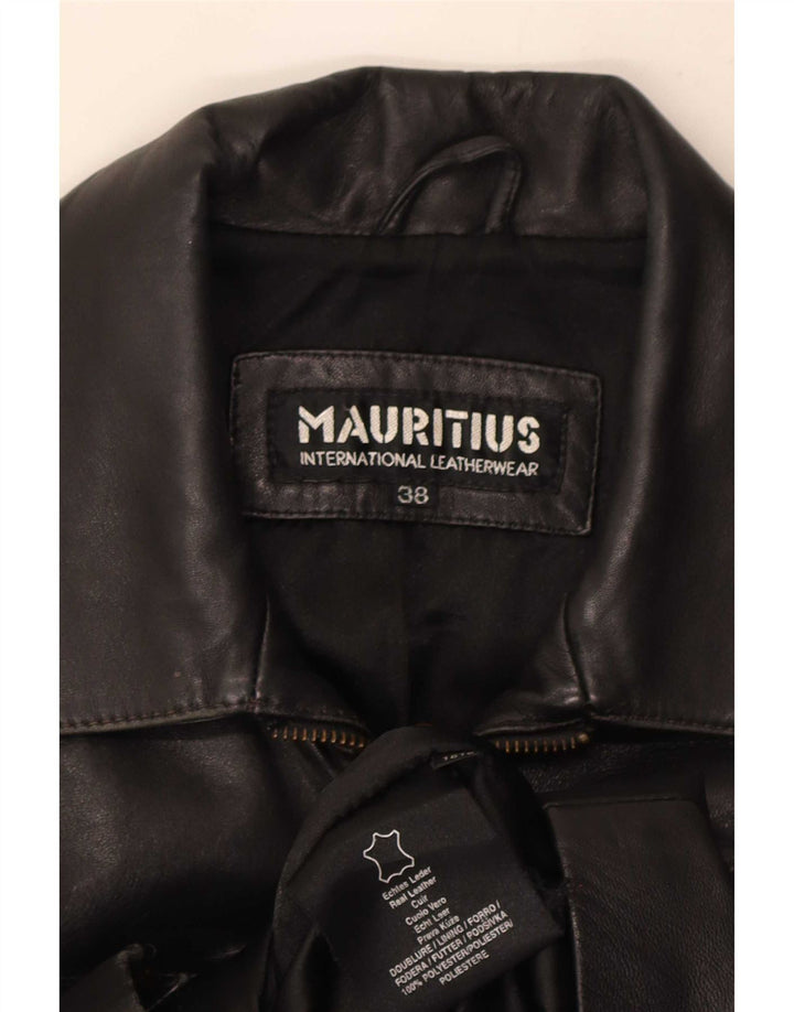 Giacca in pelle da donna Mauritius EU 38 media nera