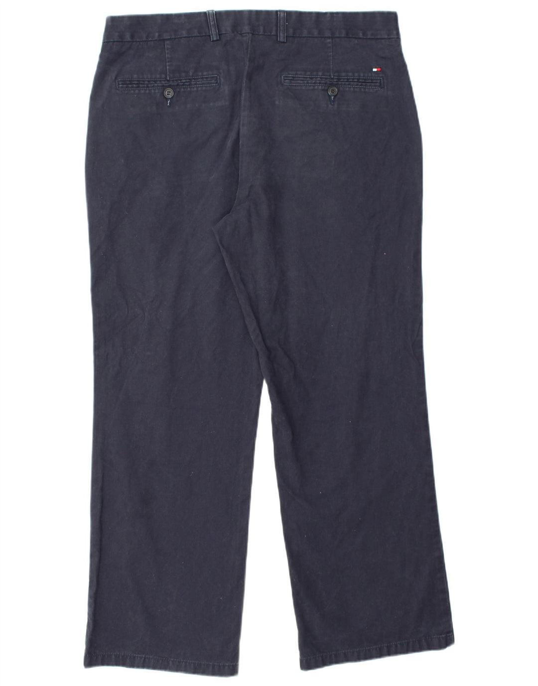 TOMMY HILFIGER Pantaloni chino da uomo Soho dalla vestibilità rilassata W36 L30 Blu navy