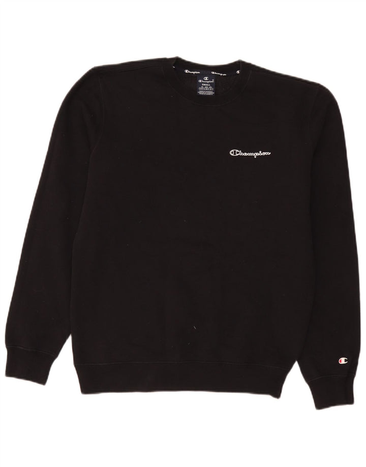 Felpa da uomo Champion Small in cotone nero