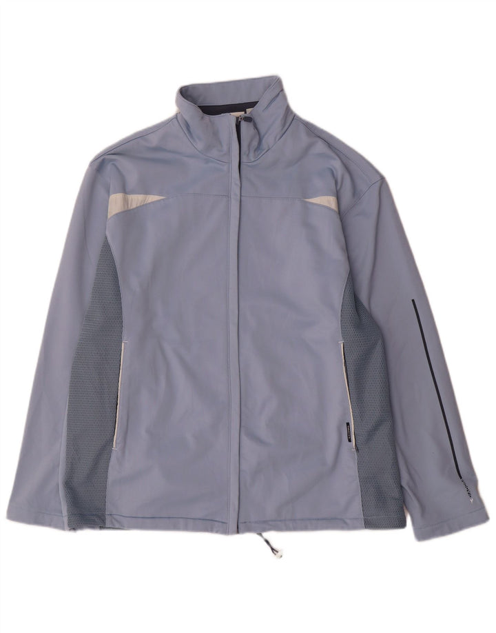 Giacca da tuta oversize da donna Diadora UK 16 Large Blu Colourblock