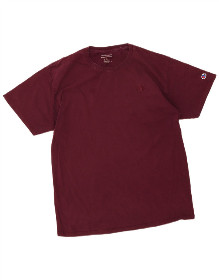 T-shirt da uomo Champion Top Large Bordeaux