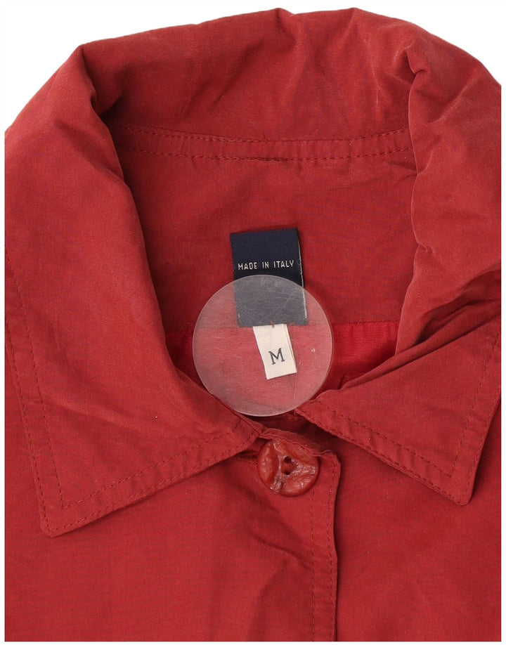 Soprabito oversize da donna vintage UK 14 rosso medio