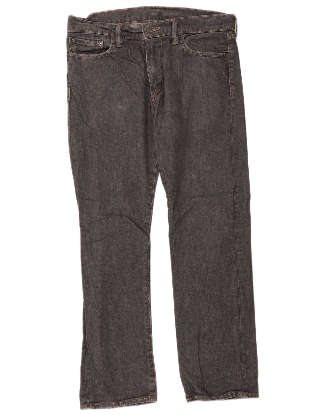 Levi's Uomo 504 Jeans dritti W32 L30 Cotone grigio