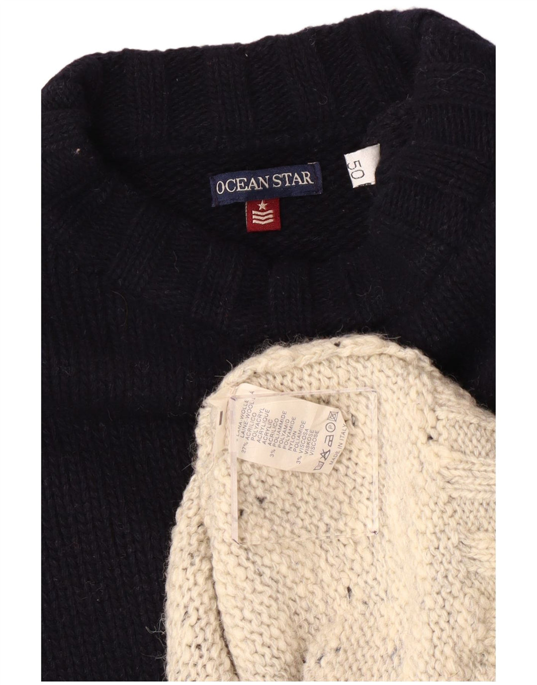 Maglione girocollo da uomo Ocean Star IT 50 medio multicolore