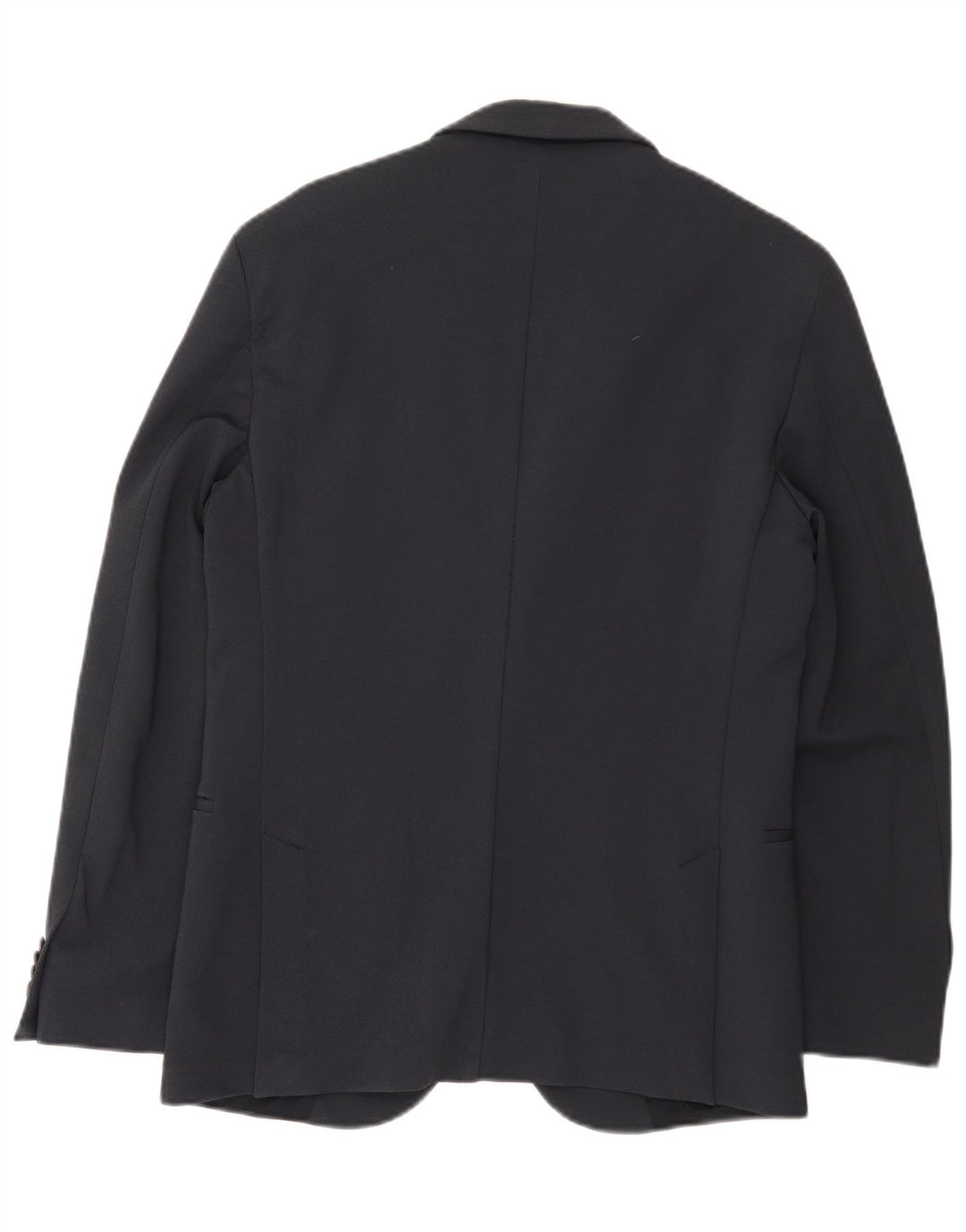 Giacca blazer da uomo a 2 bottoni Hugo Boss EU 48 viscosa media blu navy