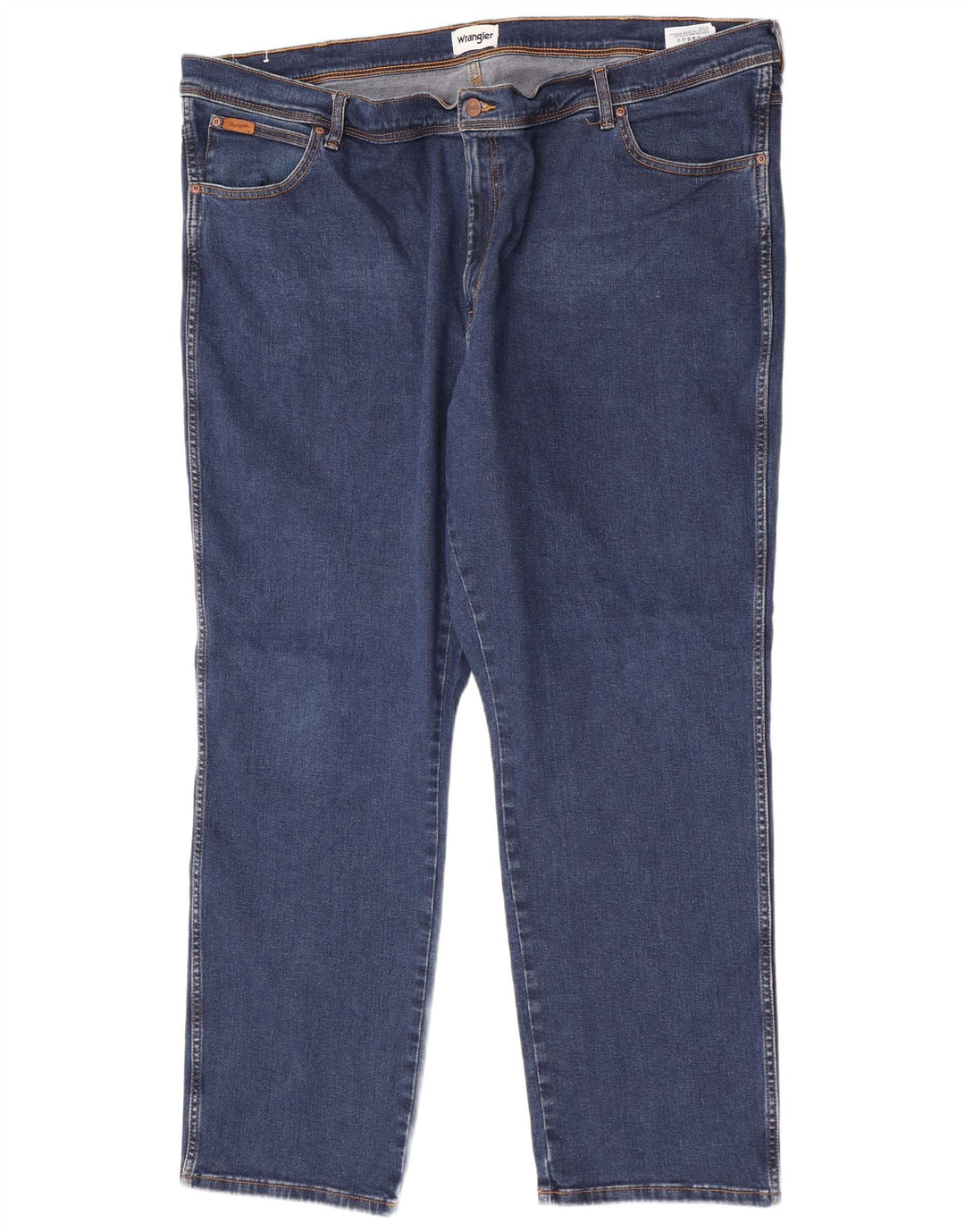 Jeans dritti da uomo Wrangler Texas W50 L32 cotone blu