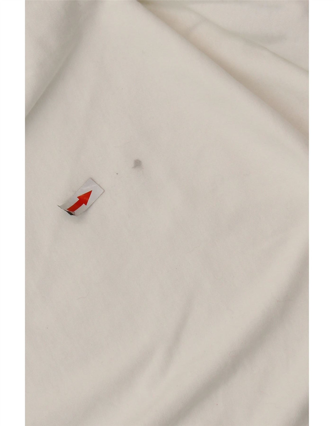 T-shirt oversize da donna ADIDAS UK 8 piccola in cotone bianco