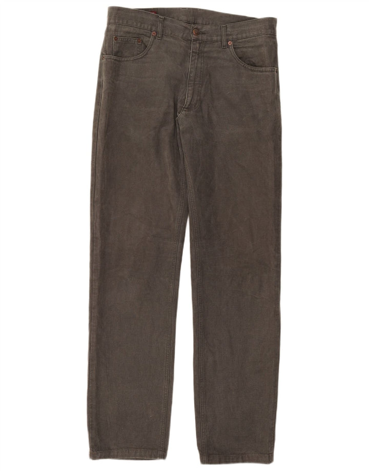 Jeans dritti da uomo Marlboro Classics W34 L32 cotone kaki