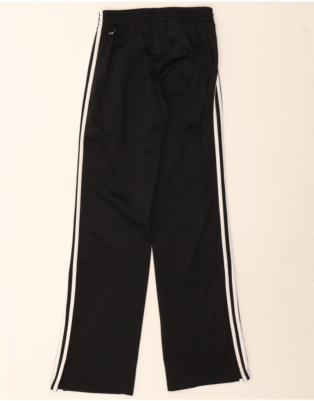 Pantaloni della tuta Adidas da ragazzo Clima 365 13-14 anni in poliestere nero