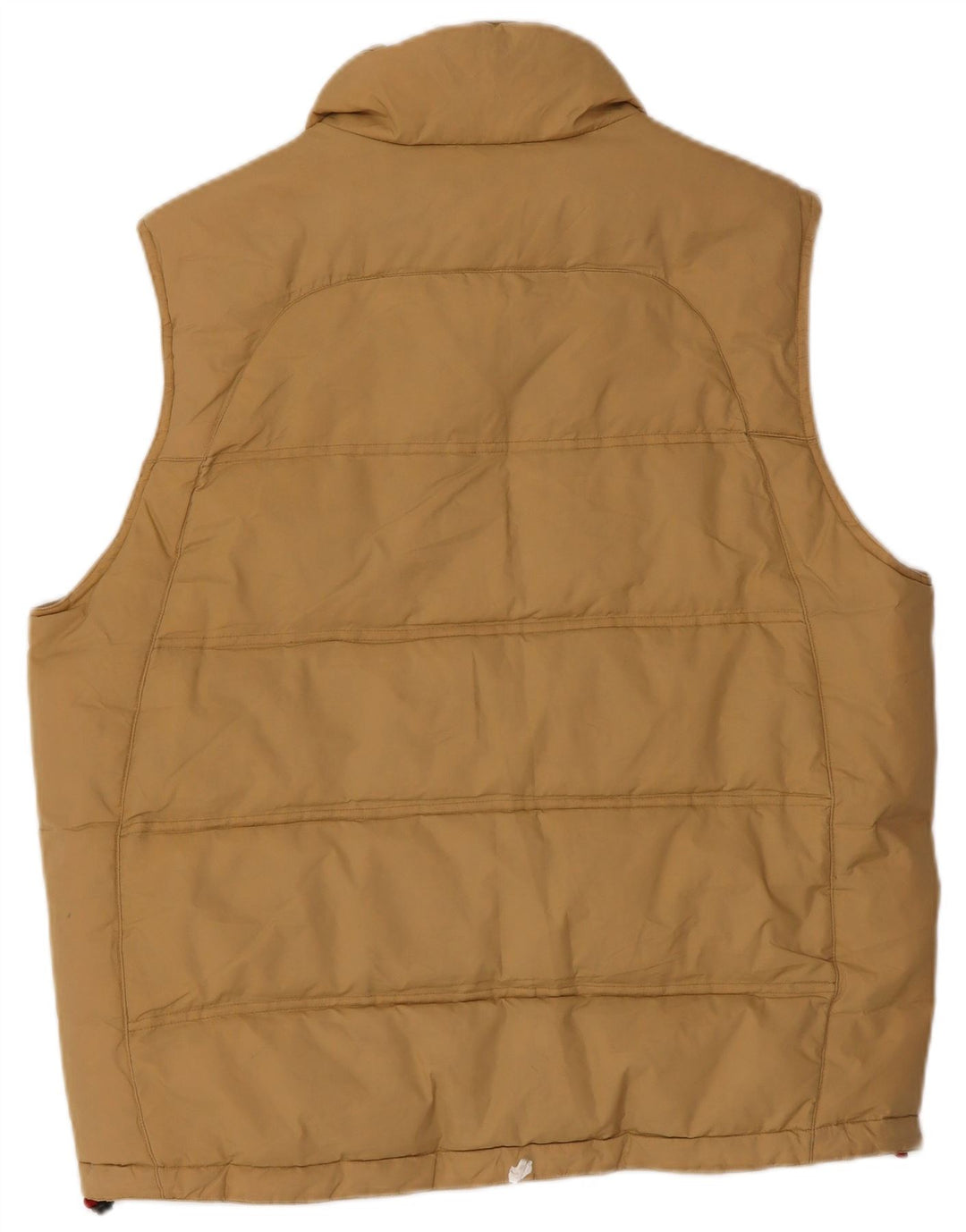 Gilet imbottito da uomo Brugi UK 38 Beige medio Poliammide
