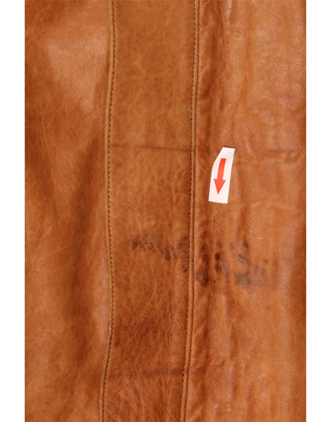Giacca in pelle sherpa da uomo Liverpool UK 42 XL in pelle marrone