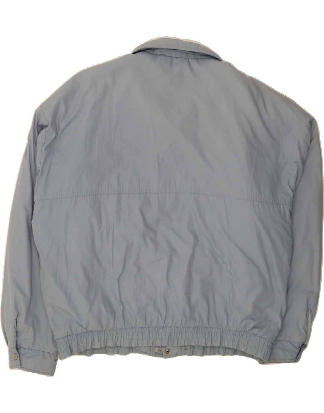 VINTAGE Mens Bomber Jacket Size 56 3XL Blue Polyester Vintage Vintage and Second-Hand Vintage from Messina Hembry 