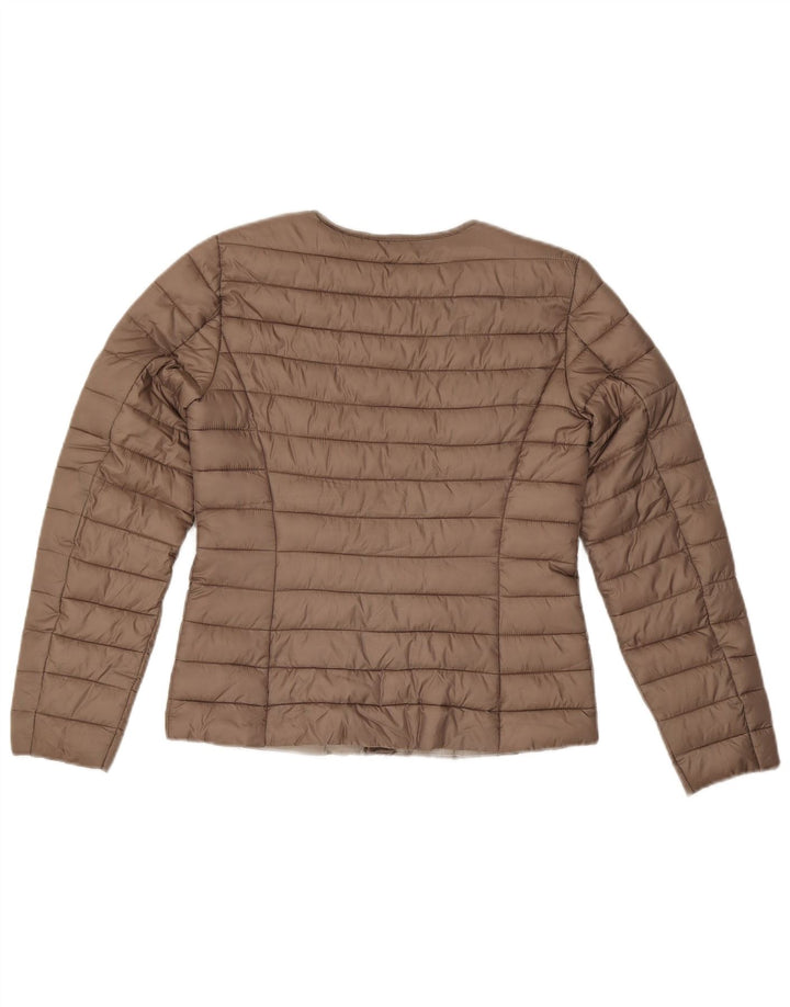 Giacca imbottita oversize da donna Esprit UK 6 XS poliestere marrone