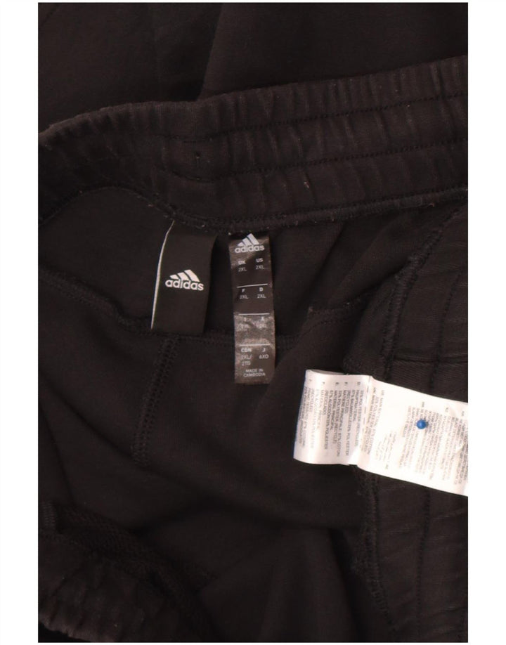 Pantaloncini sportivi da uomo Adidas 2XL cotone nero