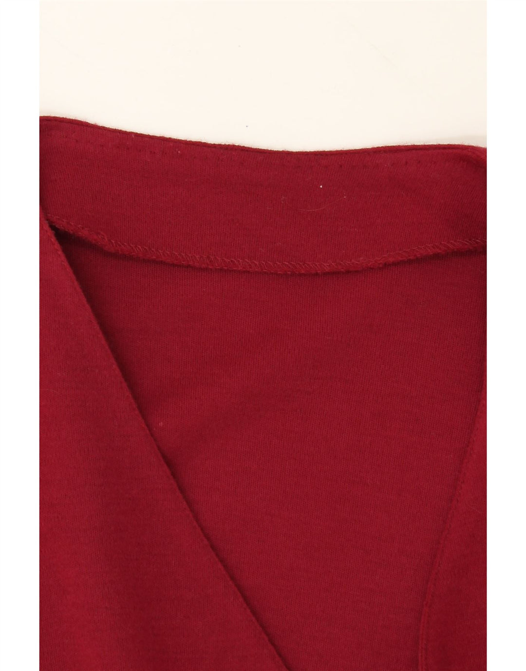 VINTAGE Womens 3 Button 3/4 Sleeve Blazer Jacket UK 18 XL Red Wool Vintage Vintage and Second-Hand Vintage from Messina Hembry 