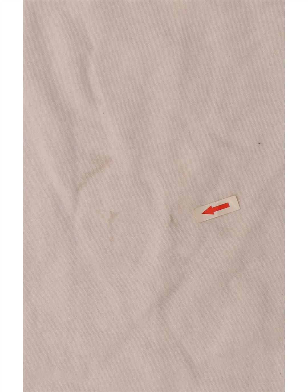 Felpa grafica da uomo Kappa, maglione grande, cotone bianco