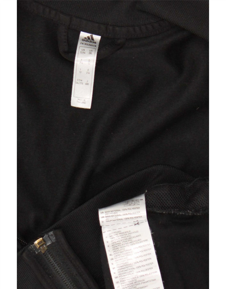 Giacca da tuta da uomo Adidas UK 52/54 XL poliestere nero