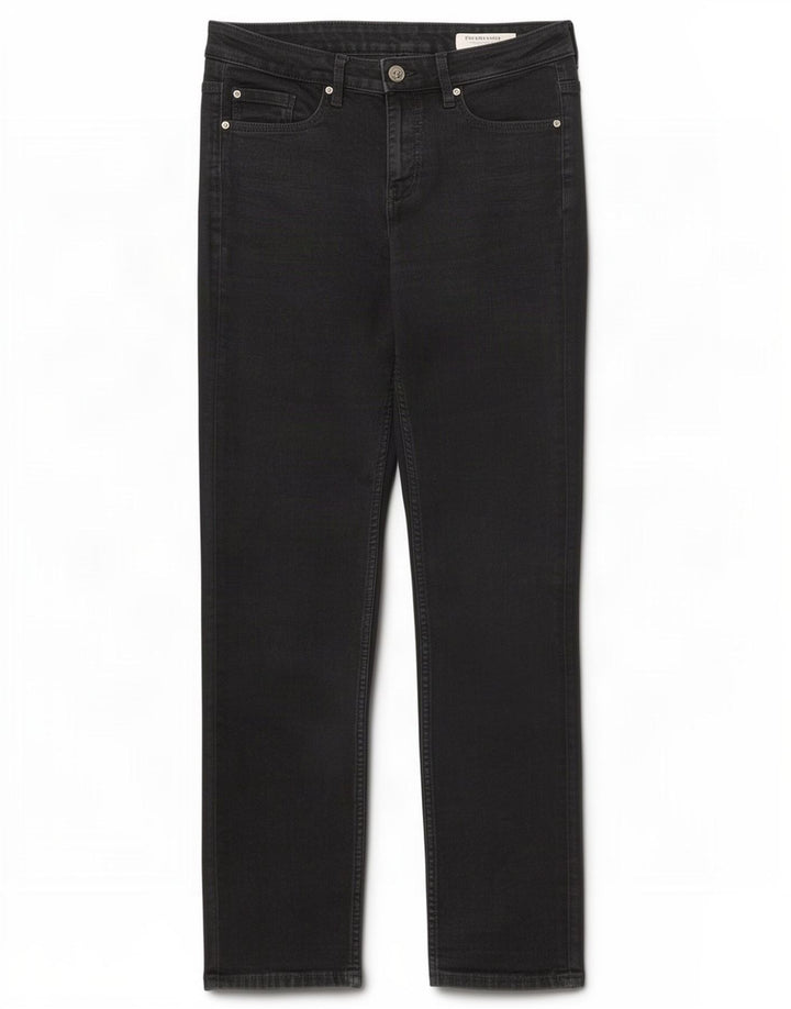 Marks & Spencer Donna The Lily Slim Jeans UK 12 Medio W30 L30 Nero
