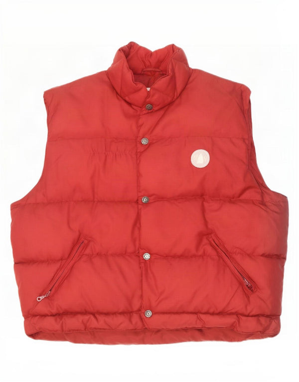 Gilet imbottito per abbigliamento da vela da uomo Murphy & Nye UK 42 XL Rosso