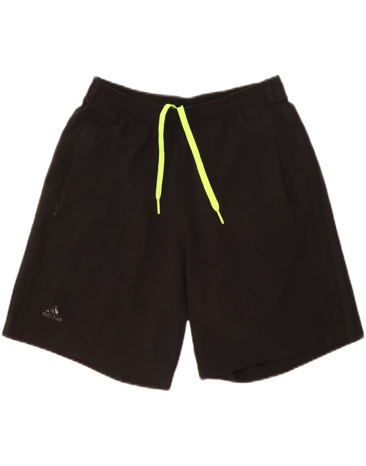 Pantaloncini sportivi Adidas da uomo piccoli neri