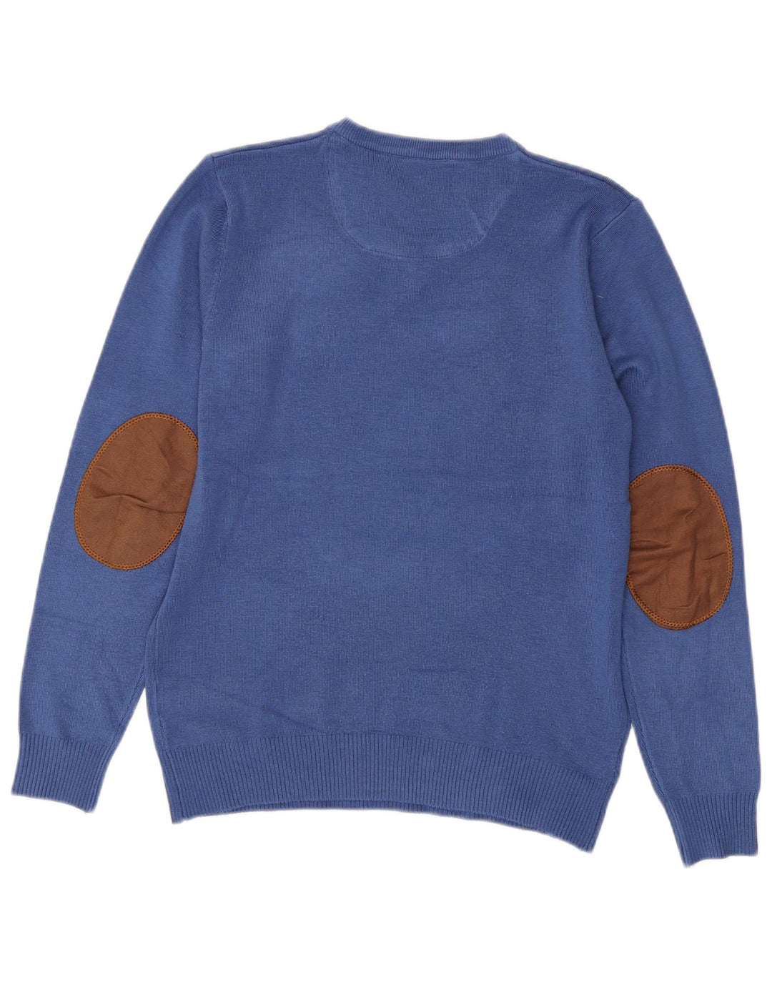 LACOSTE Maglione da uomo con scollo a V piccolo acrilico blu