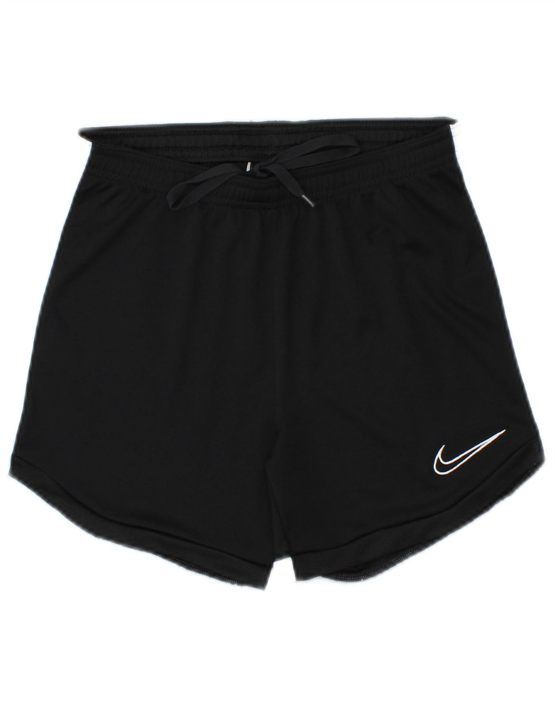 Pantaloncini sportivi Nike da donna Dri Fit UK 6 XS poliestere nero