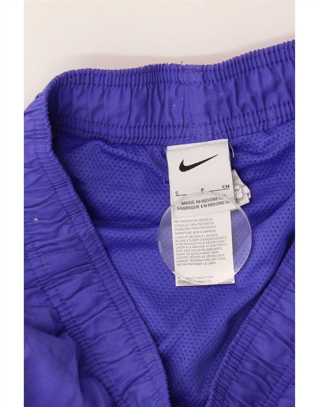 Pantaloncini sportivi Nike da uomo piccoli viola in poliestere