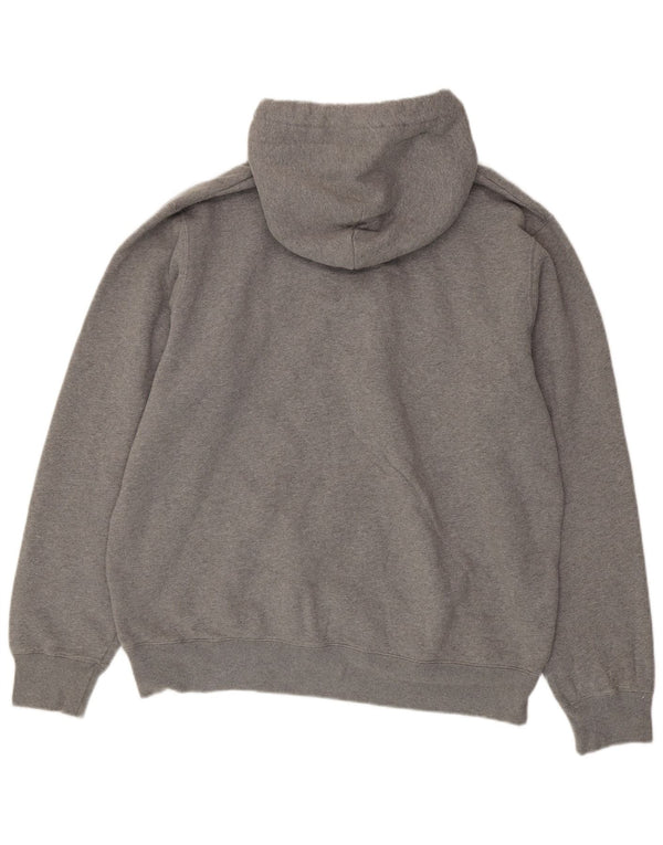 Maglione con cappuccio grafico da uomo Jack Wills 2XL cotone grigio