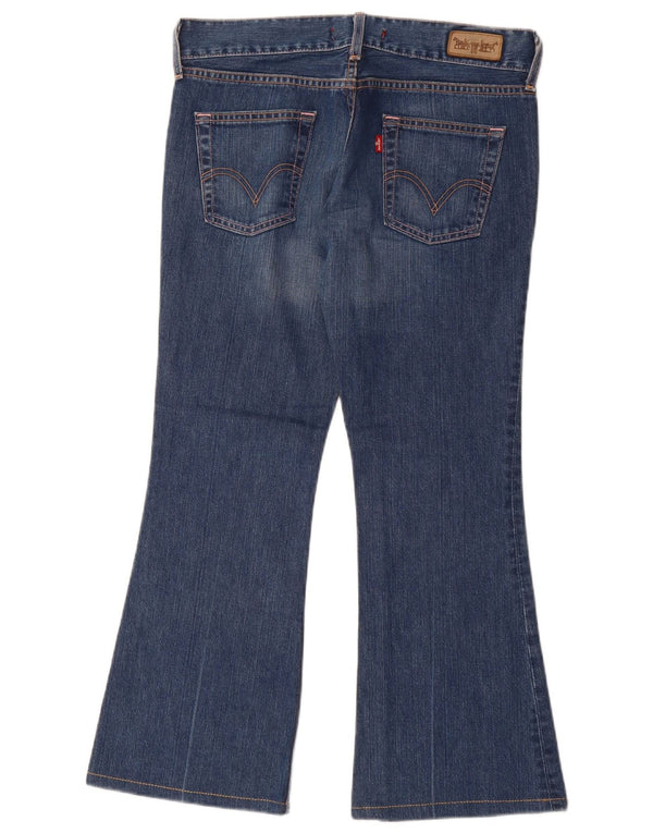 Levi's Jeans da donna Marissa Square Cut Bootcut W31 L30 in cotone blu