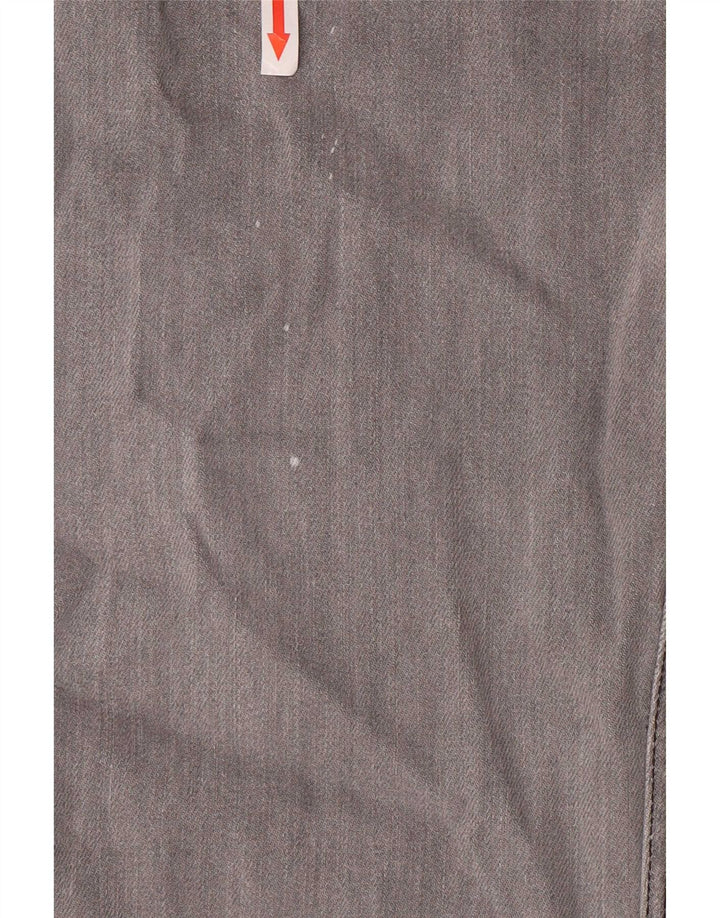 Jeans dritti da uomo Hurley W36 L33 in cotone grigio