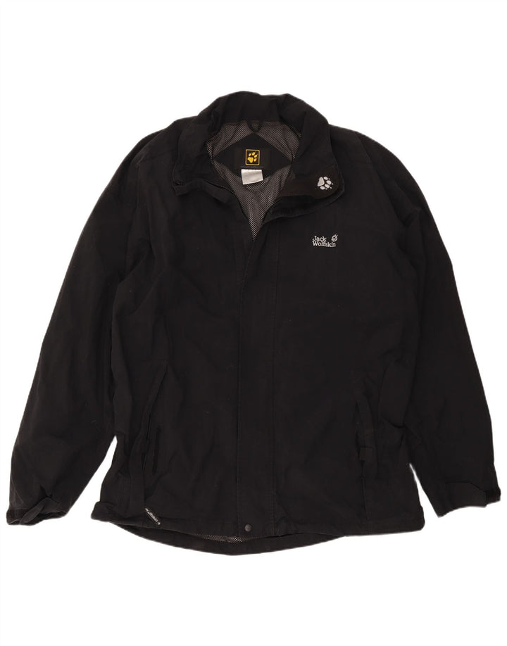 Giacca a vento da uomo Jack Wolfskin UK 50 3XL Poliammide nera