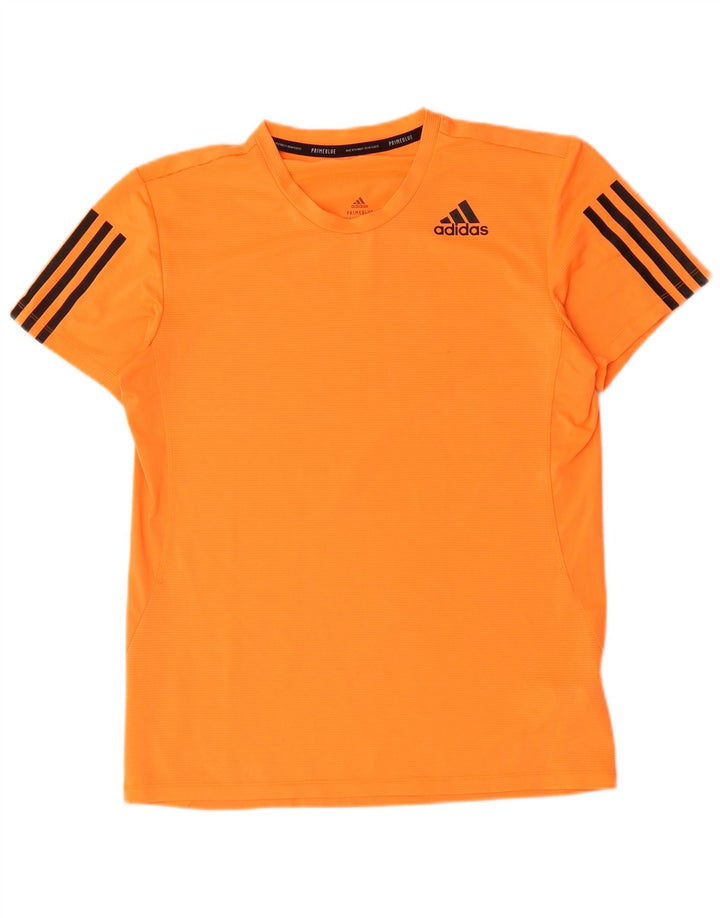 T-shirt ADIDAS da uomo Aeroready Top in poliestere arancione medio