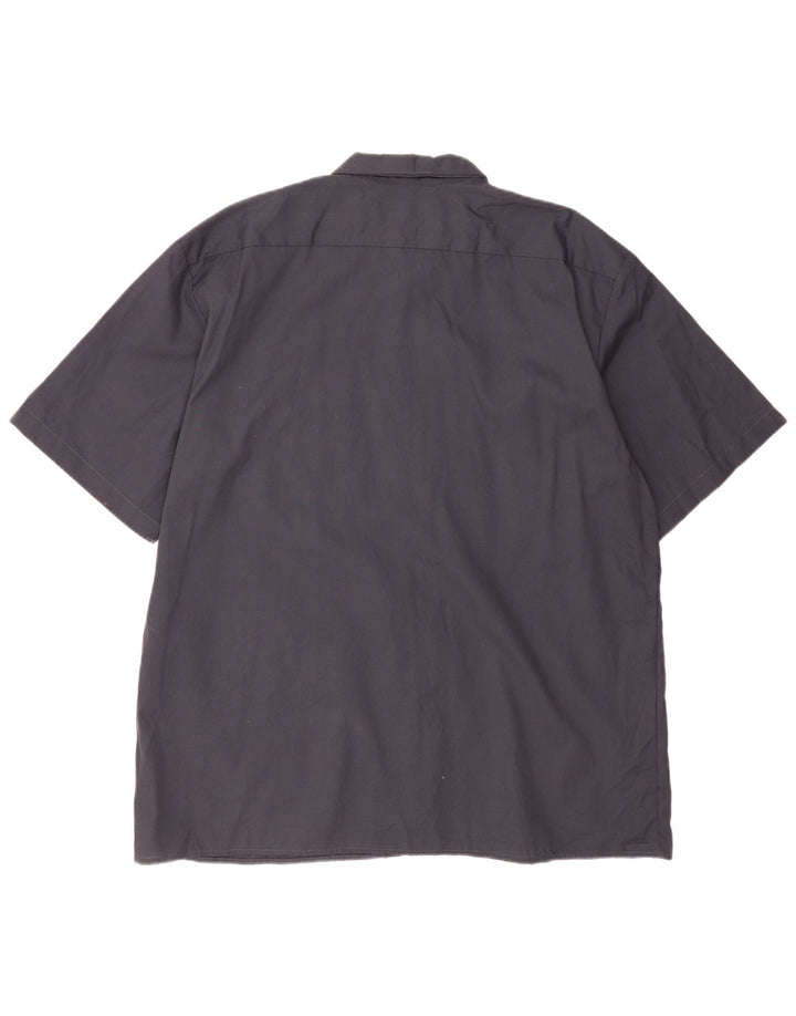 Camicia a maniche corte da uomo Dickies 2XL Poliestere grigio