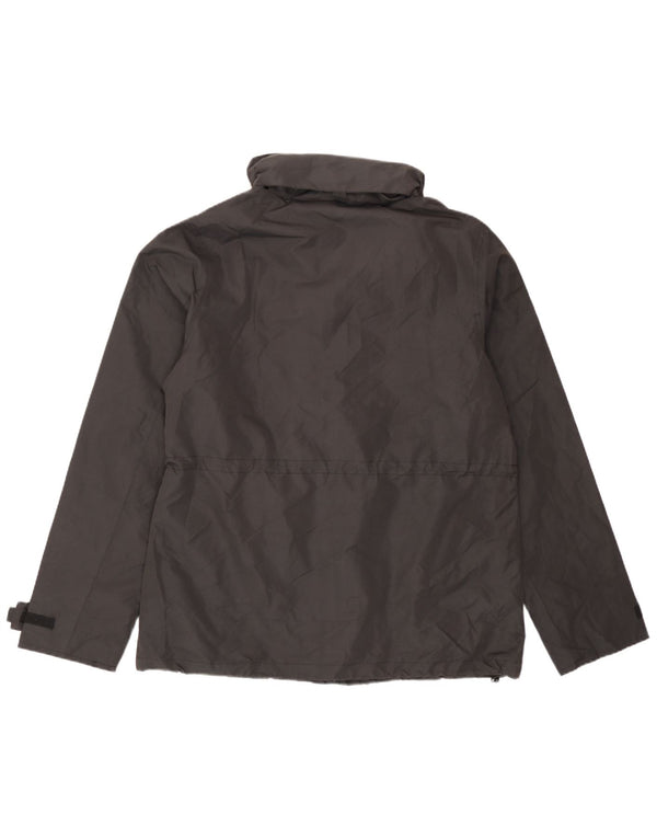 Giacca antipioggia con cappuccio da donna Mountain Warehouse UK 12 Medium Nero Poliammide