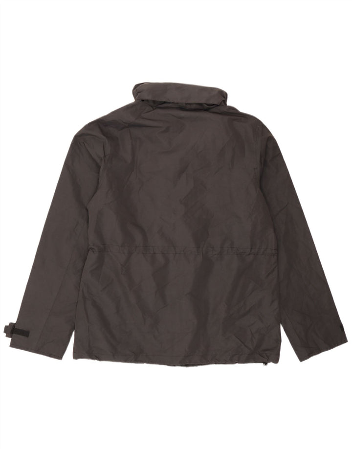 Giacca antipioggia con cappuccio da donna Mountain Warehouse UK 12 Medium Nero Poliammide
