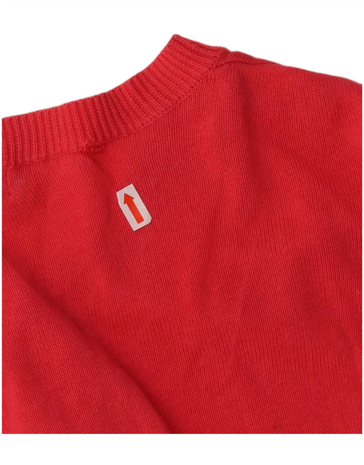 MARKS & SPENCER Maglione cardigan da donna UK 18 XL Cotone rosa