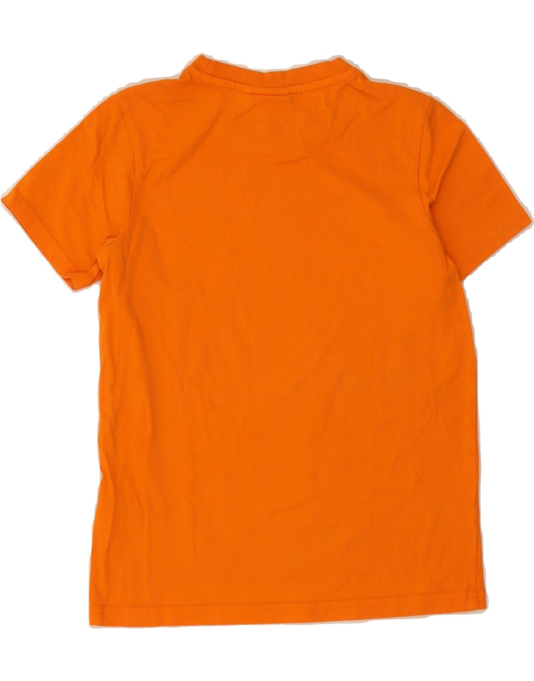 ELLESSE Boys Graphic T-Shirt Top 9-10 Years Orange Cotton Vintage Ellesse and Second-Hand Ellesse from Messina Hembry 