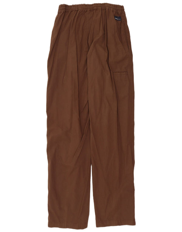 Pantaloni chino dritti da uomo CERRUTI IT 50 Large W32 L34 Marrone Cotone