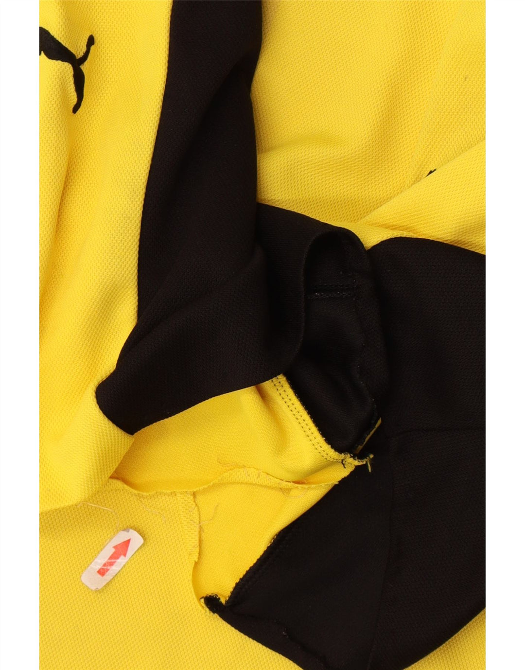 T-shirt grafica da uomo Puma Top 2XL color block giallo