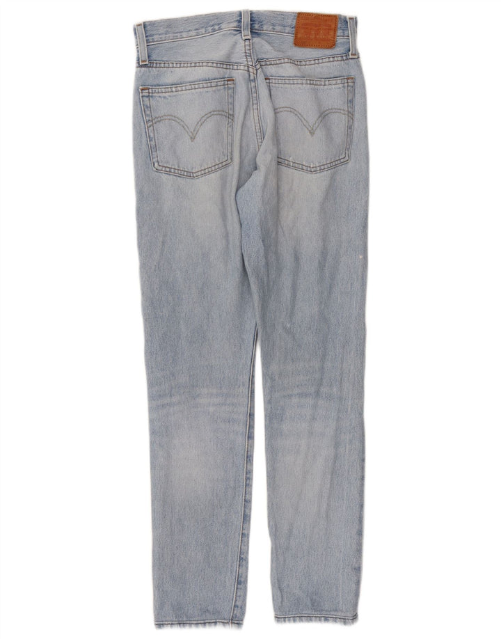 Jeans dritti Levi's 501 da donna W25 L30 cotone blu