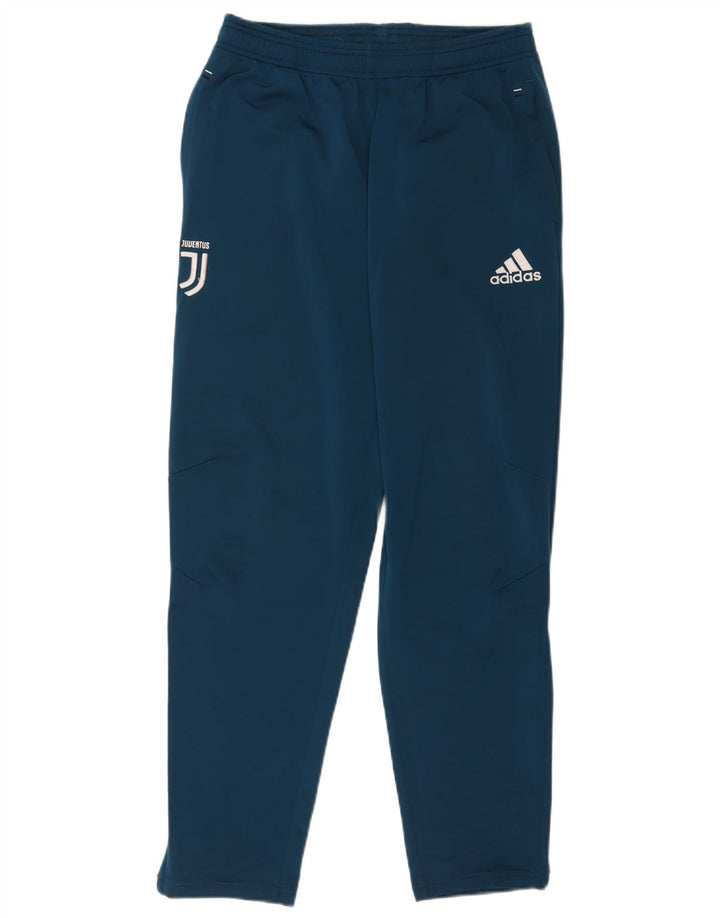Pantaloni da tuta con grafica Adidas Juventus da uomo in poliestere blu medio